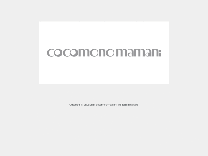 www.cocomonomamani.com