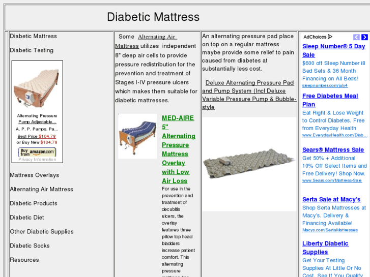 www.diabeticmattress.com