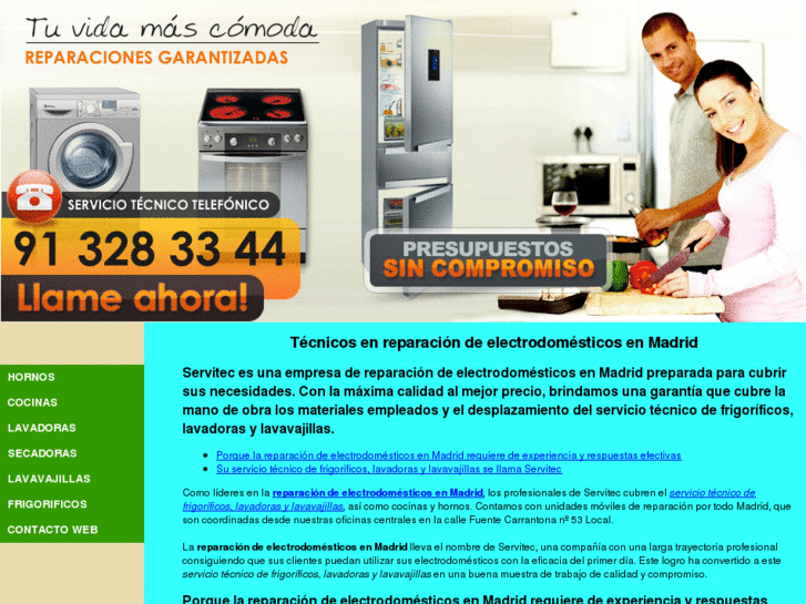 www.electrodomesticosreparacion.es