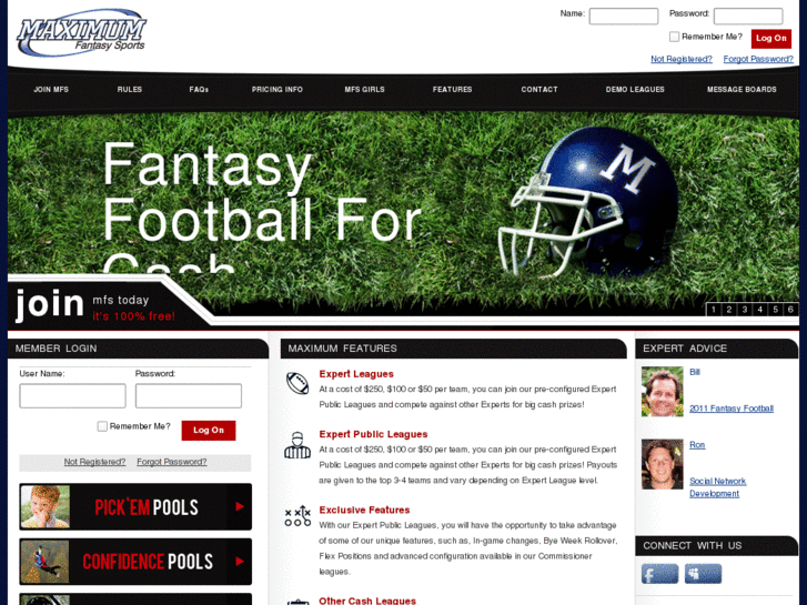 www.expertfantasyfootballleagues.com