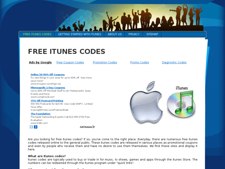 www.freeitunescodes.org