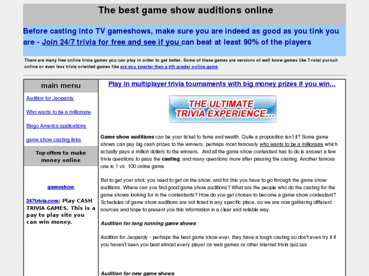 www.gameshow-auditions.com