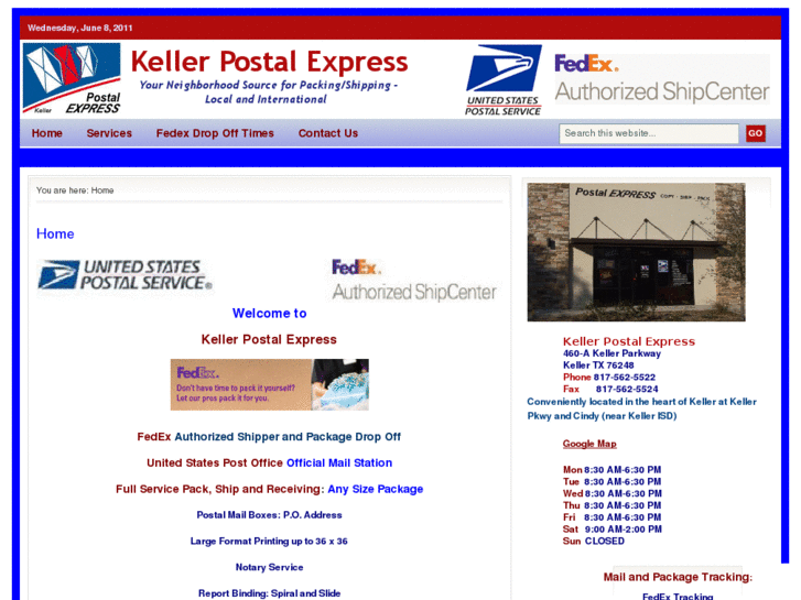 www.kellerpostalexpress.com