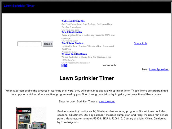 www.lawnsprinklertimer.com