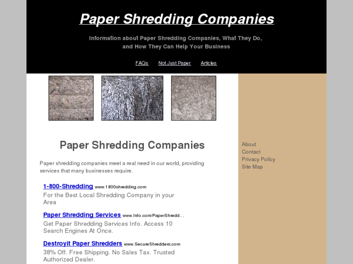 www.papershreddingcompanies.org