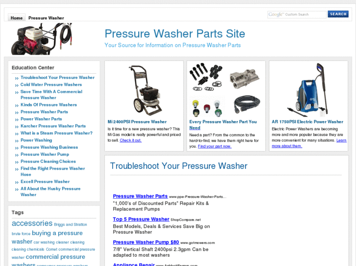 www.pressurewasherpartssite.com