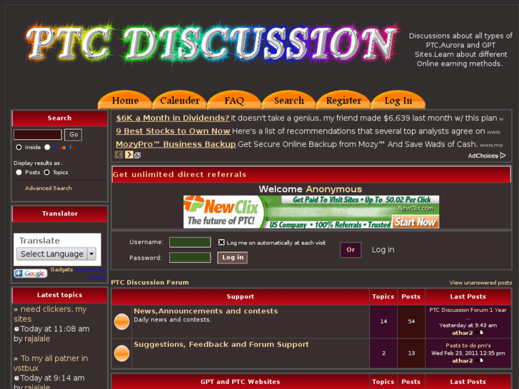 www.ptcdiscussionforum.com