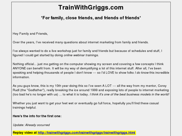 www.trainwithgriggs.com