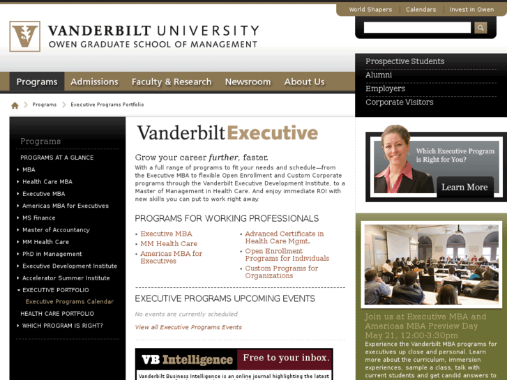 www.vanderbiltexecutive.com