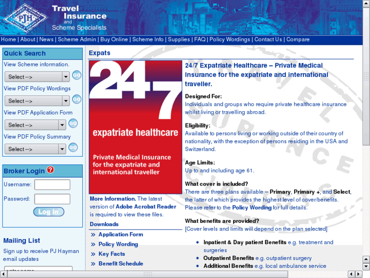 www.247expatriateinsurance.co.uk