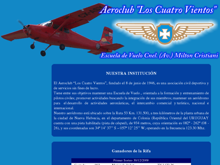 www.aeroclubcuatrovientos.com