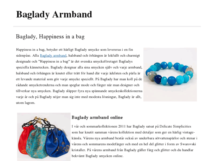 www.bagladyarmband.com