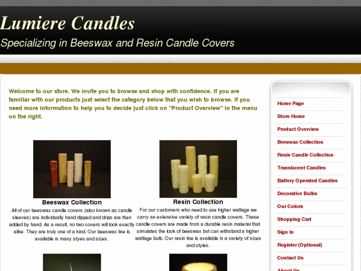 www.candlecoverstore.com