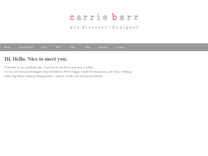 www.carriebarr.com