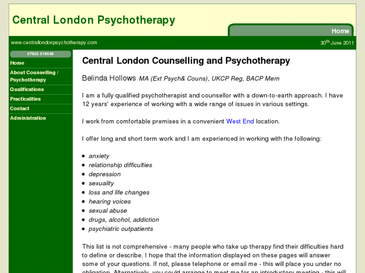 www.centrallondonpsychotherapy.com