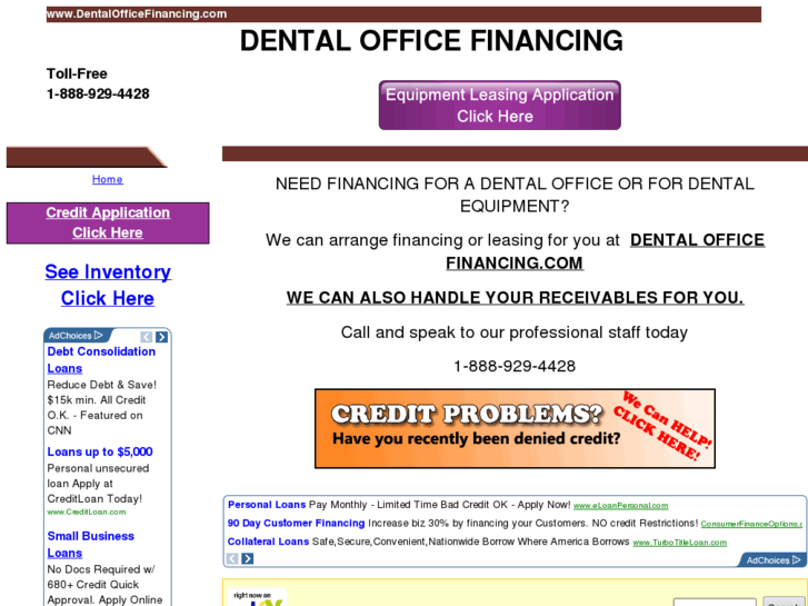 www.dentalofficefinancing.com