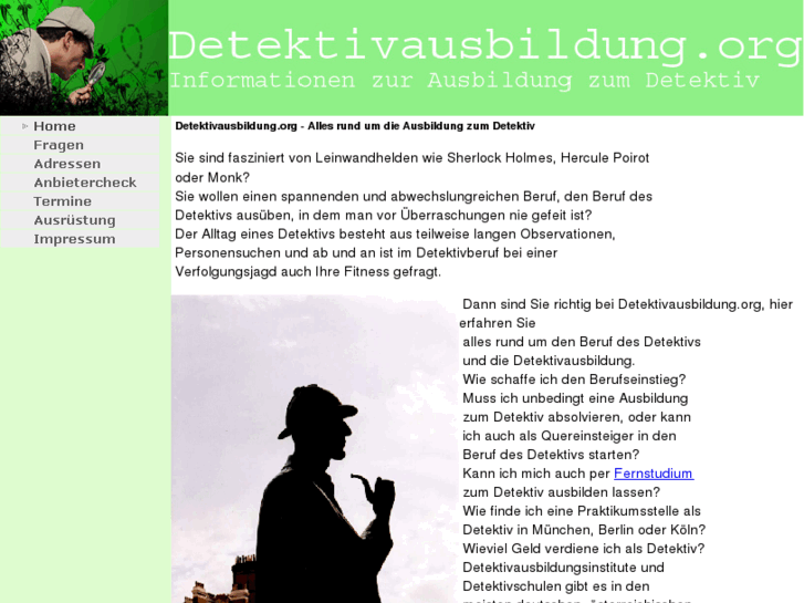 www.detektivausbildung.org