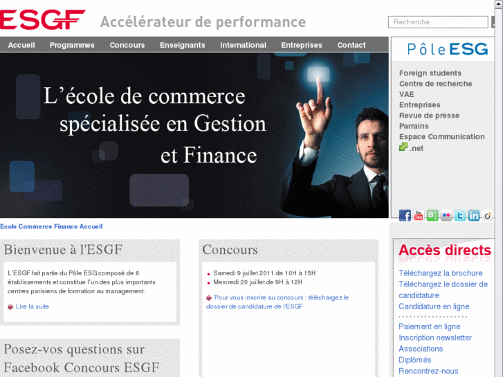 www.esgf.fr