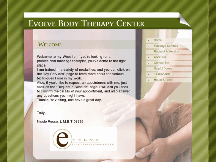 www.evolvebodytherapycenter.com