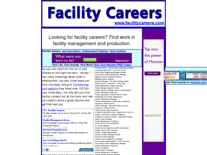 www.facilitycareers.com