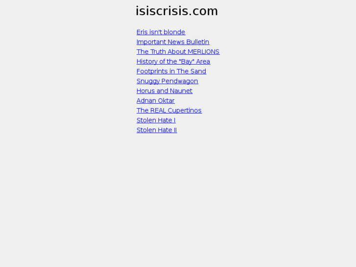 www.isiscrisis.com