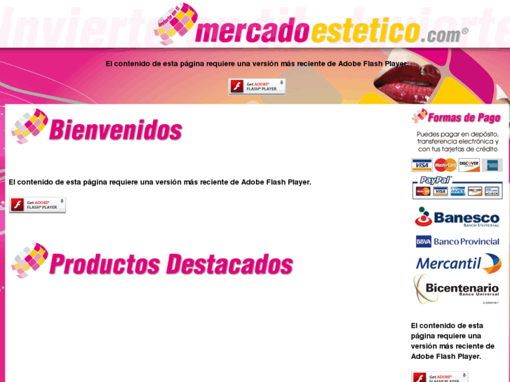 www.mercadoestetico.com