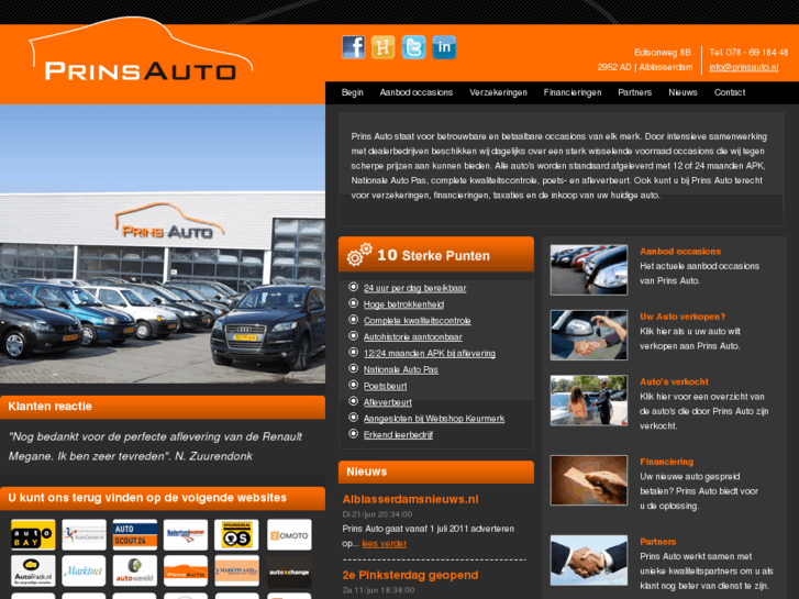 www.prinsauto.nl