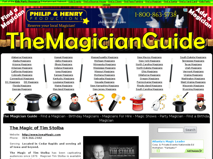 www.themagicianguide.com