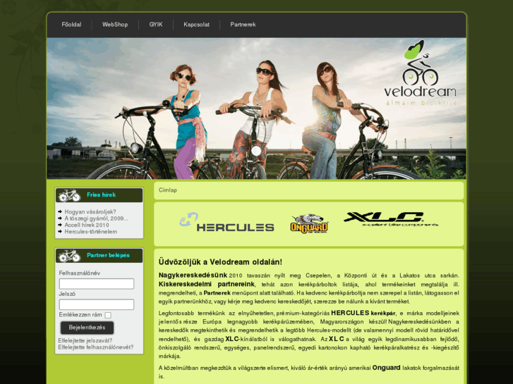 www.velodream.hu