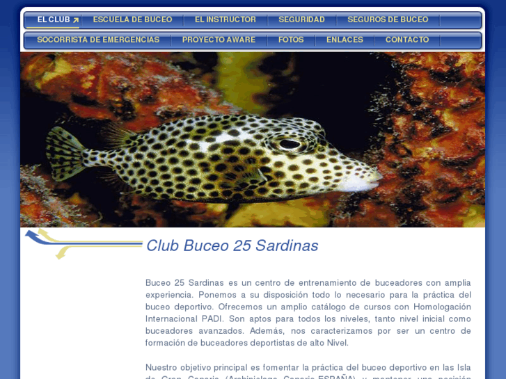 www.buceo25sardinas.es