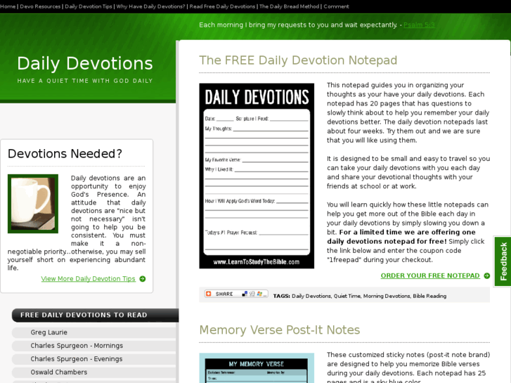 www.dailydevotions.me