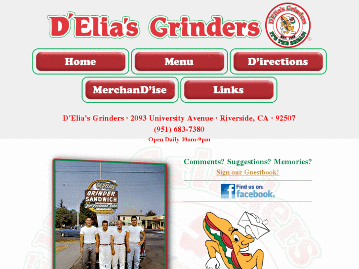 www.deliasgrinders.com