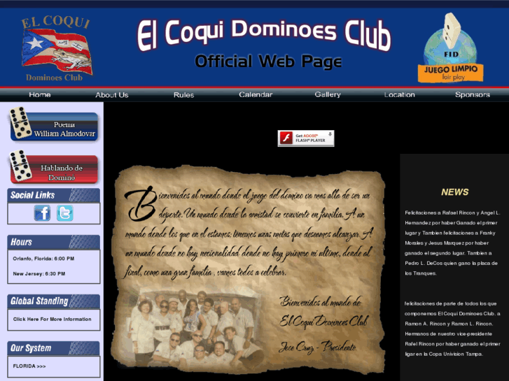 www.elcoquidominoesclub.com