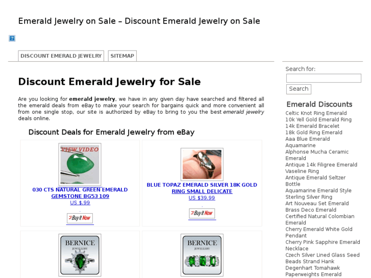 www.emeraldjewelryonsale.com