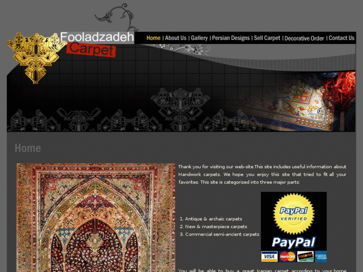 www.fooladzadehcarpet.com