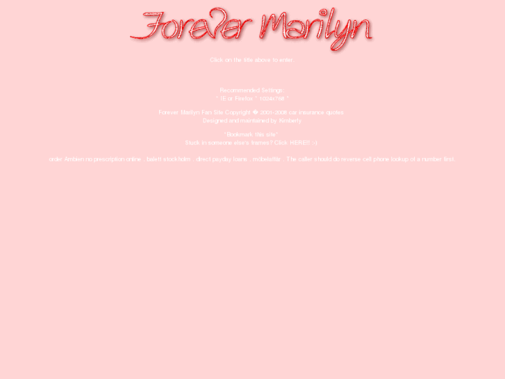 www.forevermarilyn.biz