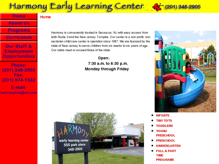 www.harmonyearlylearningcenter.com