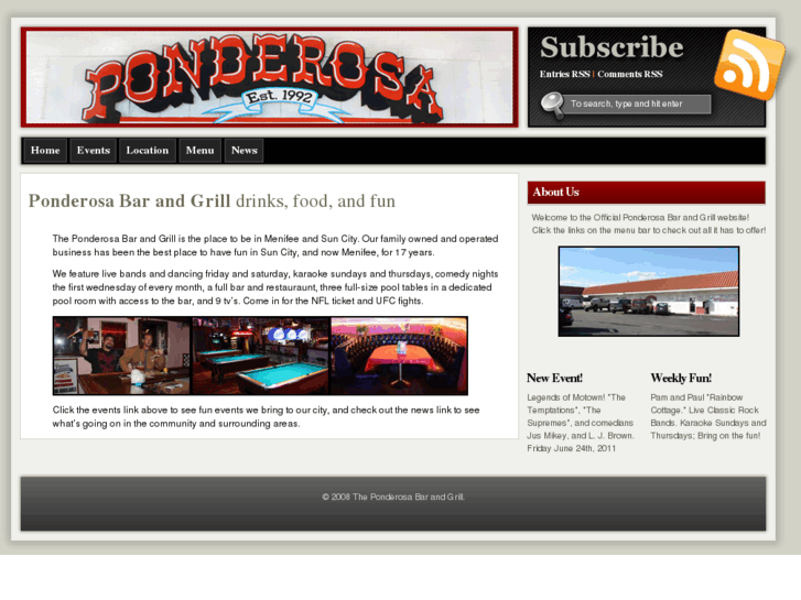 www.ponderosabarandgrill.com