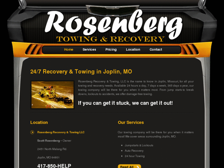 www.rosenbergrecovery-towing.com