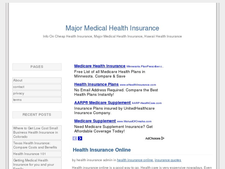 www.thehealthinsuranceshop.com