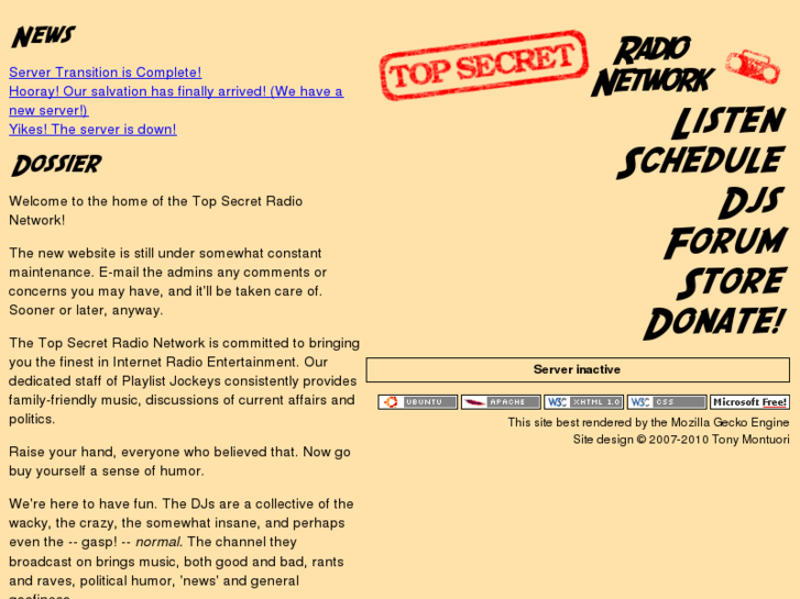 www.topsecretradio.net