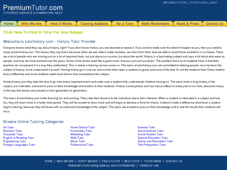 www.tutorhistory.com