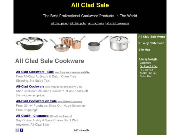 www.allcladsale.com