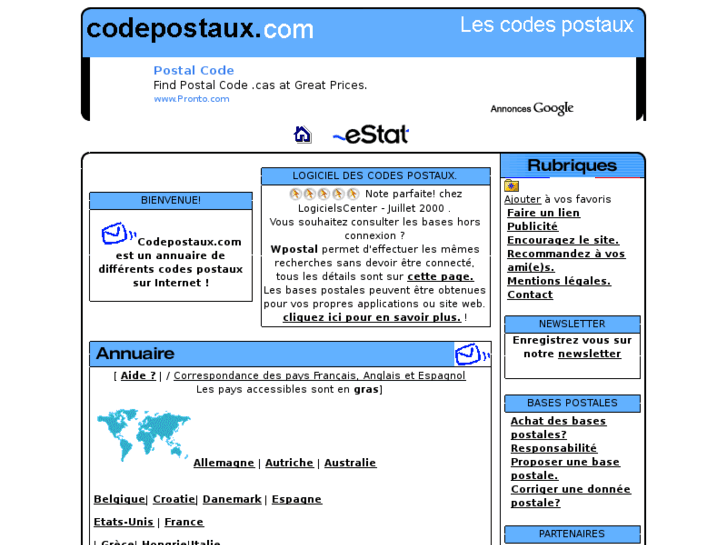www.codepostaux.com