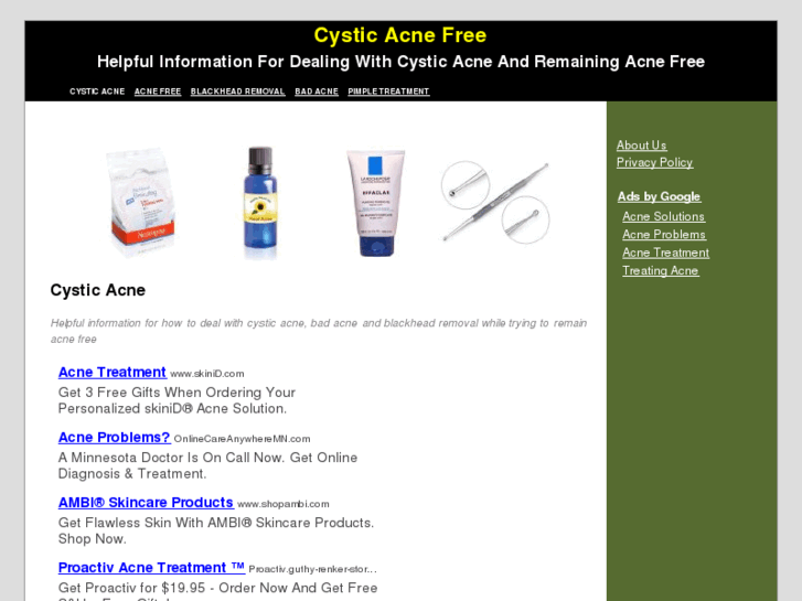 www.cysticacnefree.com