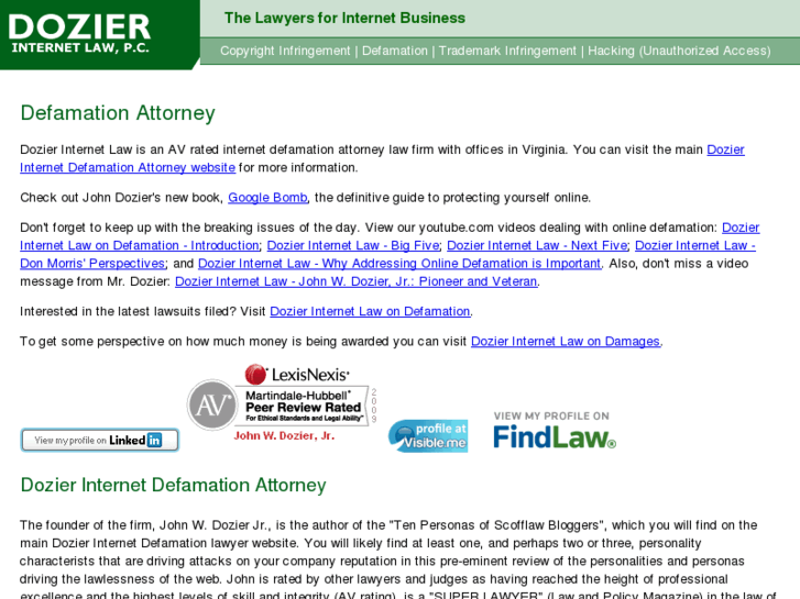 www.defamation-attorney.com