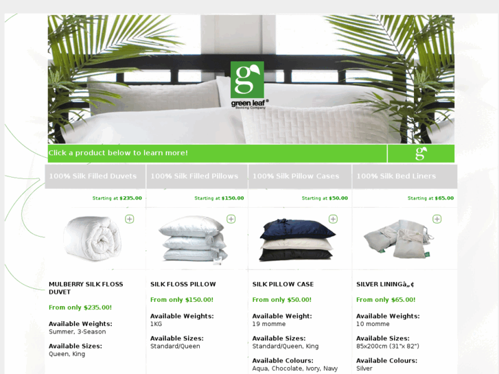 www.greenleafbedding.com