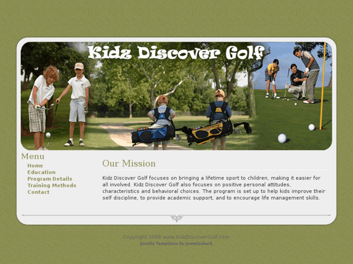 www.kidsdiscovergolf.com