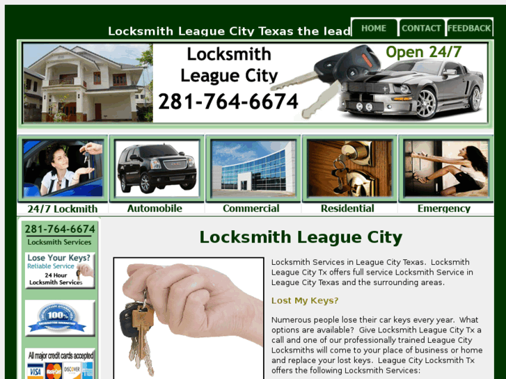 www.locksmithleaguecity.com