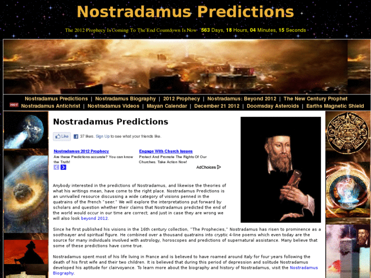 www.nostradamuspredictions.org